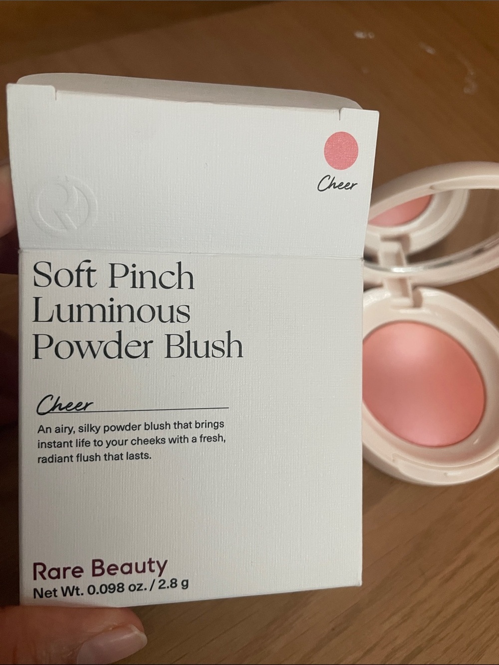 Rare Beauty Soft Pinch Luminous Powder Blush in Pink